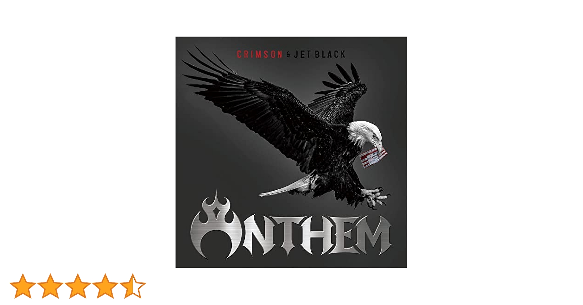 クリムゾン/ブラック、ジェットブラック　セット Amazon.co.jp: CRIMSON & JET BLACK - ANTHEM (日本盤限定